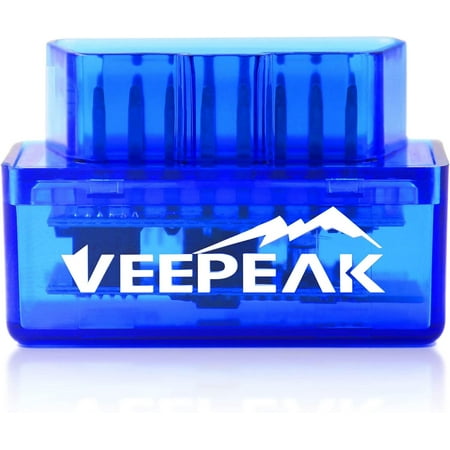 VeePeak Mini Bluetooth OBD2 Scanner Auto Diagnostic Tool for Android, Car Check Engine Light Reader