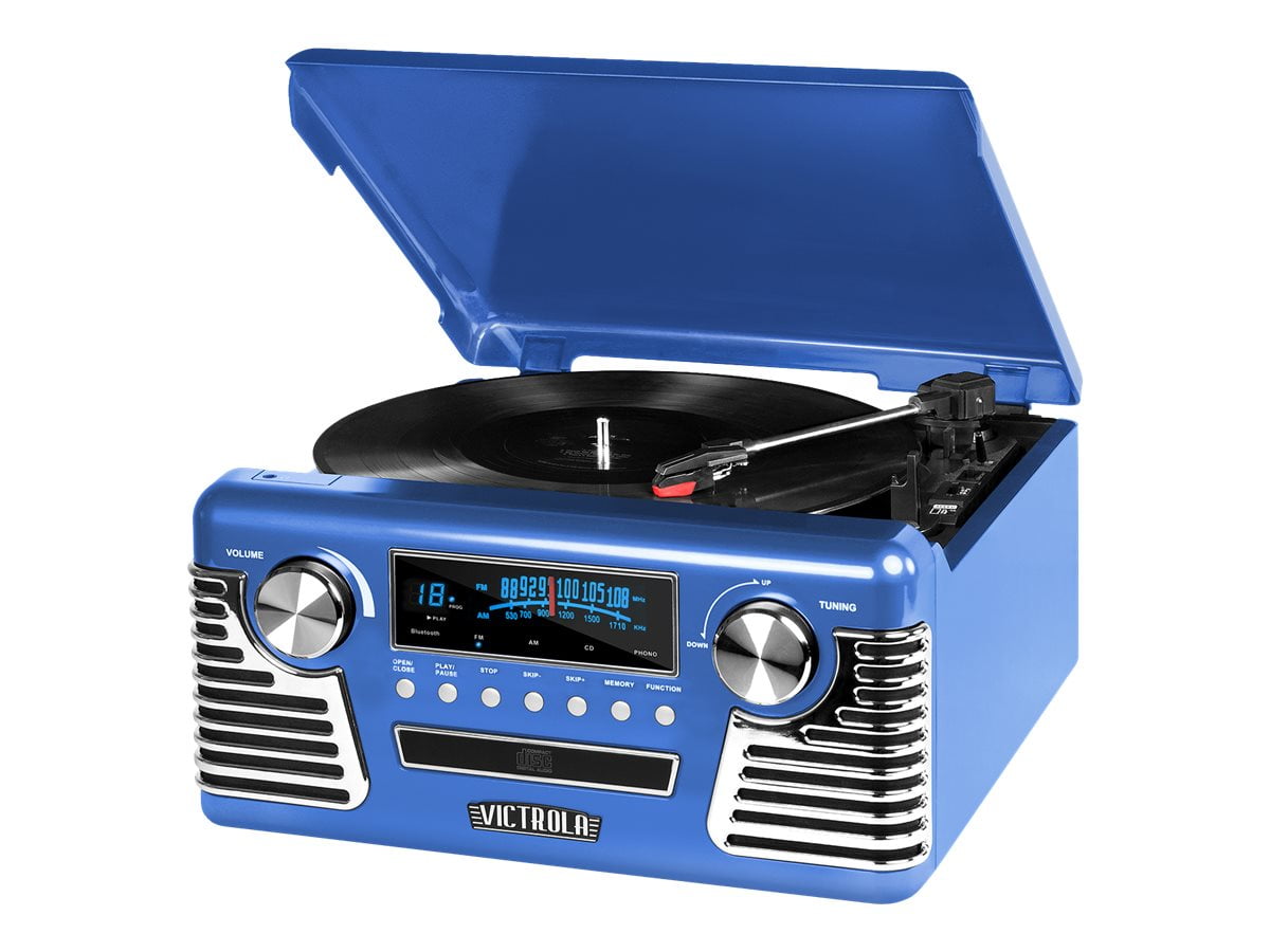 Victrola Haley Retro Bluetooth Record Player - Walmart.com