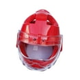 thumbnail image 4 of Casco de boxeo protección para la frente y los oídos cómodo casco de Karate cubierta facial para Muay Thai, entrenamiento, Sparring, Sanda SG, 4 of 8