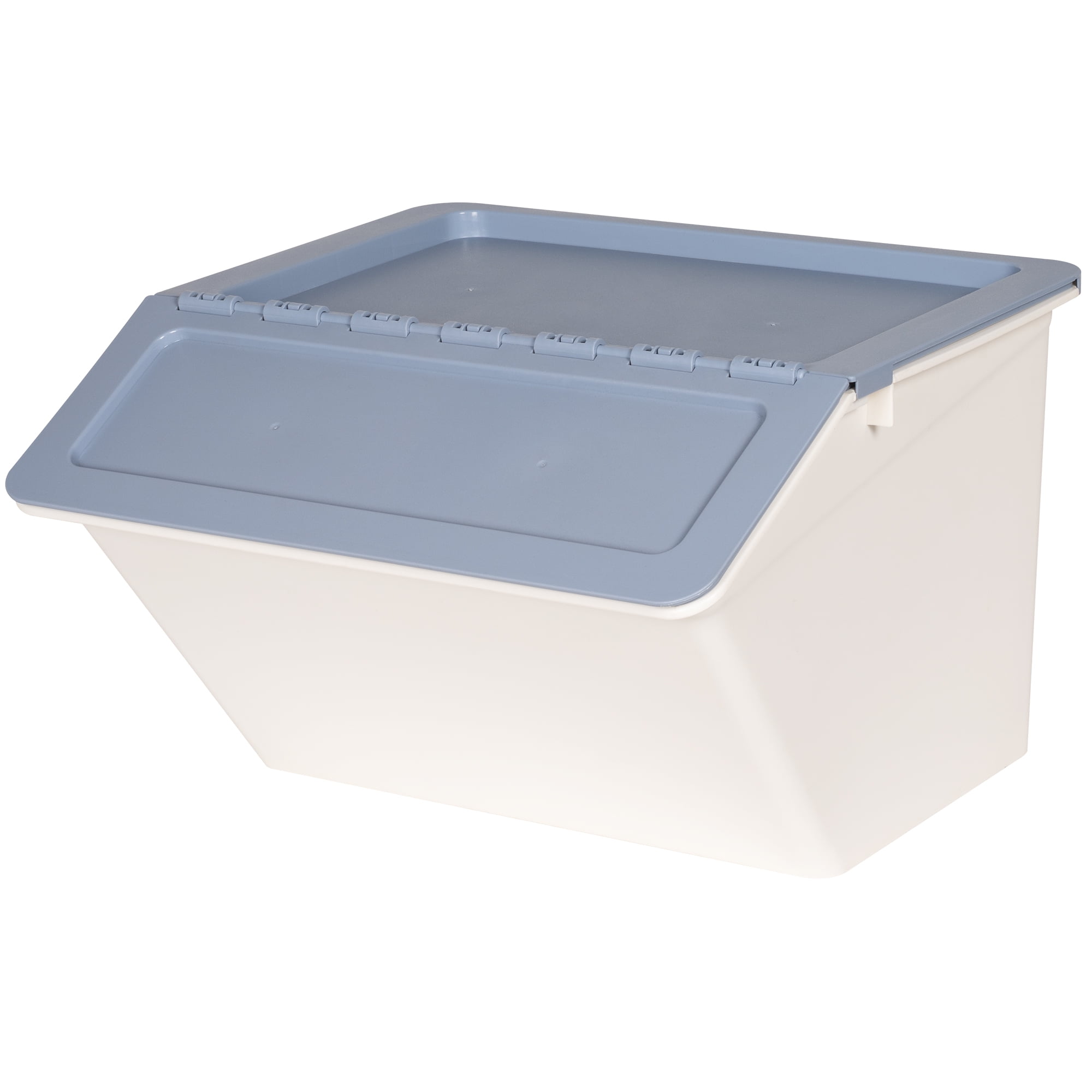 Neatfreak Kids Easy-Access Large Stackable Bin, Plastic, BLUE