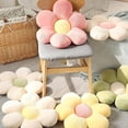 thumbnail image 2 of Cojines con forma de flor, cojines de asiento - Bonitas almohadas de margaritas para decorar habitaciones de niñas y adolescentes, cojines de suelo con flores para leer y descansar., 2 of 5