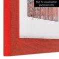 thumbnail image 3 of ArtToFrames 8" x 14" Red Picture Frame, 8.5x14 inch Red Wood Poster Frame (WOM-4593), 3 of 8