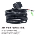 thumbnail image 5 of 12V ATV Winch Thumb Handlebar Control Line Kit ATV Accessory Handlebar, 5 of 8