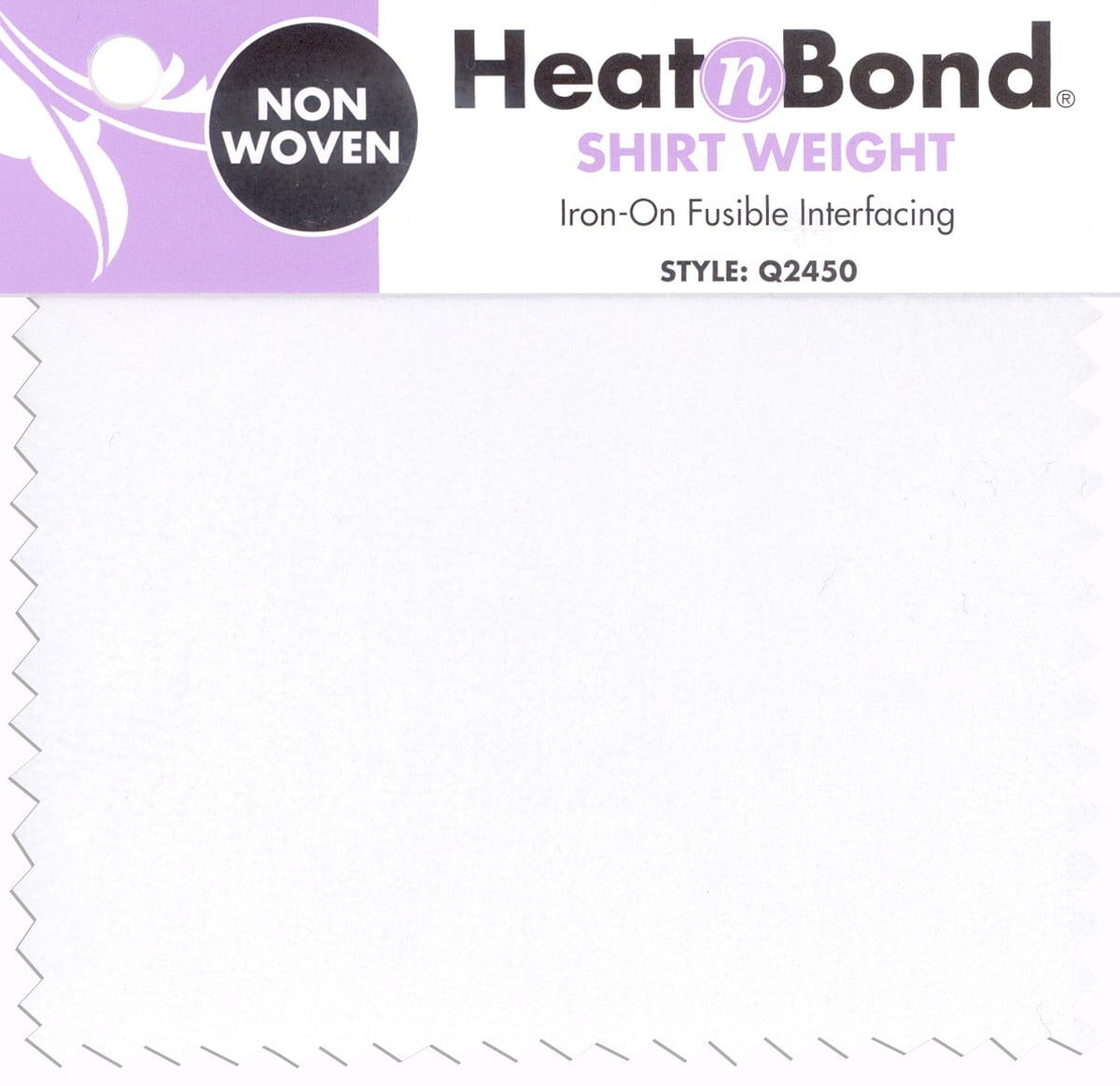 HeatnBond Fusible Shirt Weight Non-Woven Interfacing 20 inch x  25 yard, White