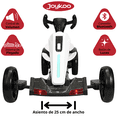thumbnail image 3 of Montable Electrico para Niños Go Kart Luz Sonido Bluetooth Batería 12v - Blanco, 3 of 6
