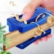 thumbnail image 5 of Recortador de Bandas de Borde de Carpintería, Acero de PlásTico de PlásTiCo de Banda de Mano de Borde de Madera Portátil Estable para Fabricación de Gabinetes, 5 of 8