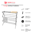 thumbnail image 4 of Rack Tendedero Extendible Y Abatible Lyon Namaro Design, 4 of 6