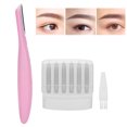 thumbnail image 5 of Maquinilla de afeitar para cejas, recortadora de cejas, afeitadora de cejas, afeitadora eléctrica paMaquinilla de afeitar para cejas, afeitadora de cejas, duradera Lady Wife para mujer hija LHCER No, 5 of 5