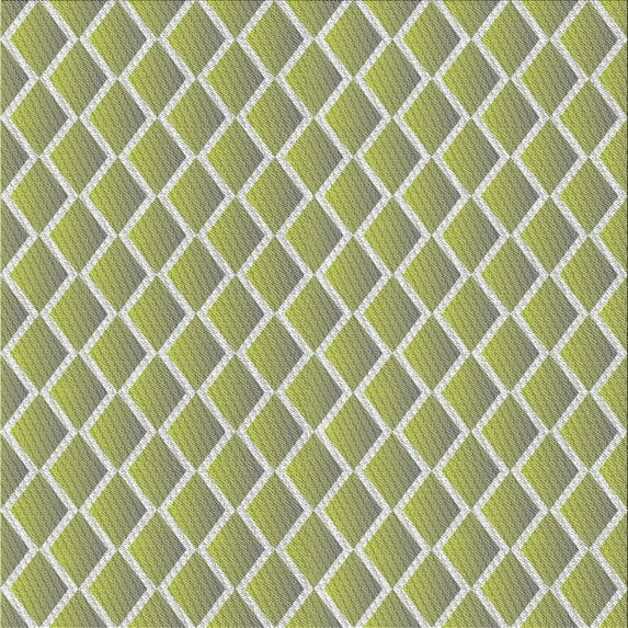 Ahgly Company Machine Washable Indoor Square Transitional Gold Area Rugs, 7' Square