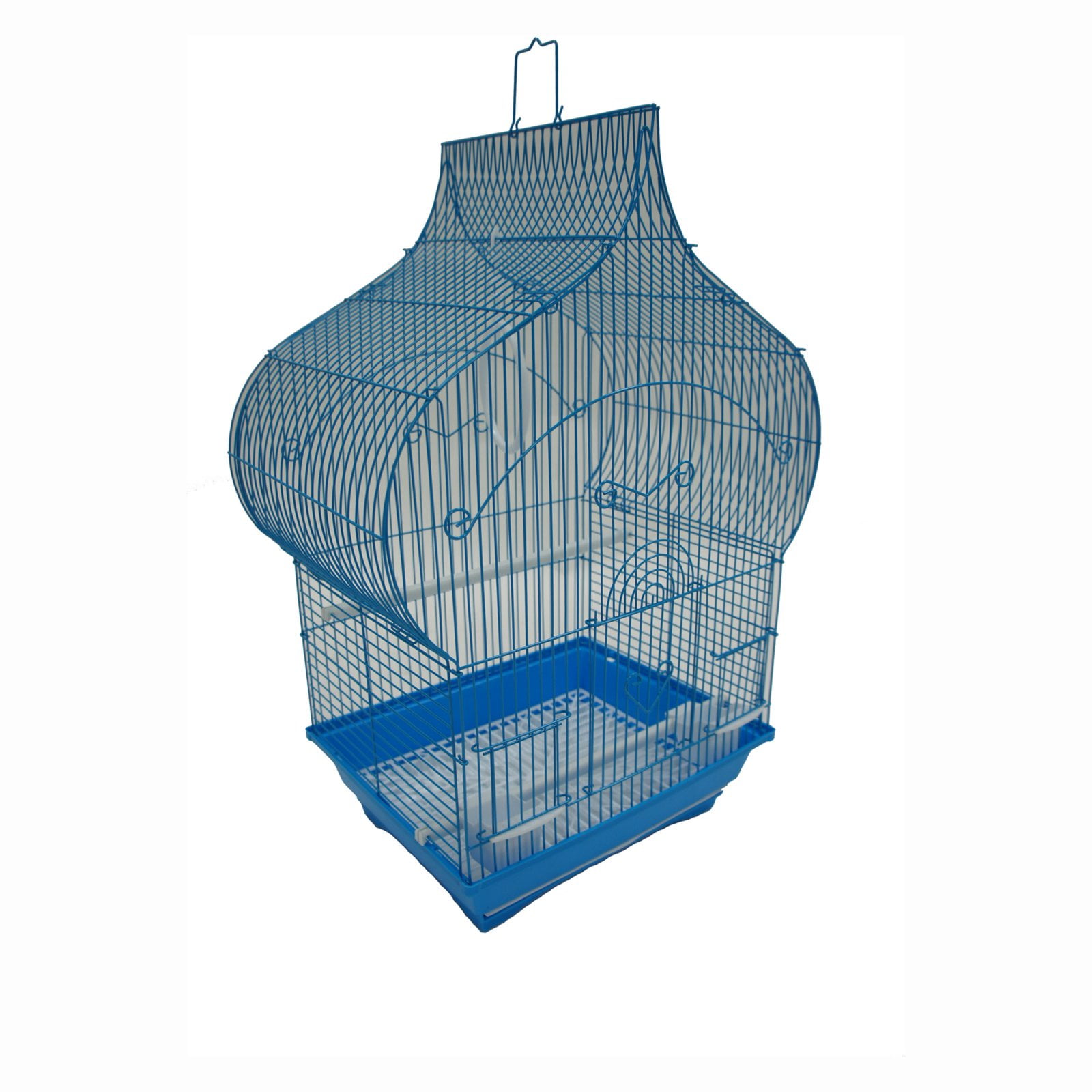 YML 1194BLU Taj Mahal Top Bird Cage, Small, Blue