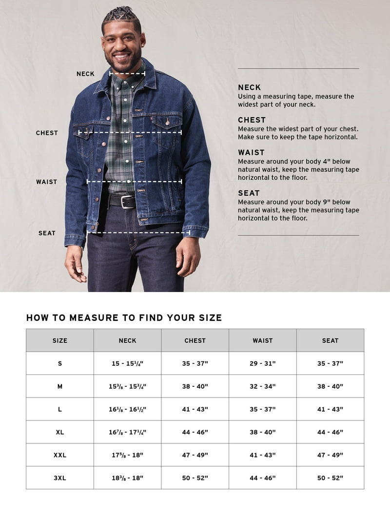 Levi's Men's Denim Trucker Jacket - Walmart.com