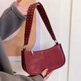 thumbnail image 4 of Moontgen Women Crossbody Sling Bag Studded Decor Casual Tote Dating Purse (Red), 4 of 9