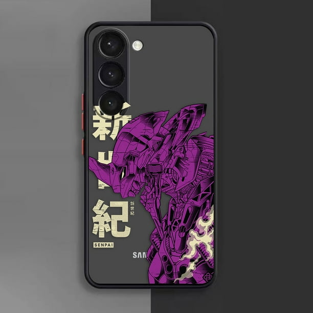 Japón Anime Neon Genesis Evangelion S ENPAI Funda Para Teléfono Celular Mate Para Samsung Galaxy S23 S22 S21 S20 S10 S10E S9 S8 Note 20 10 Plus Lite Ultra 5G Skin Feel