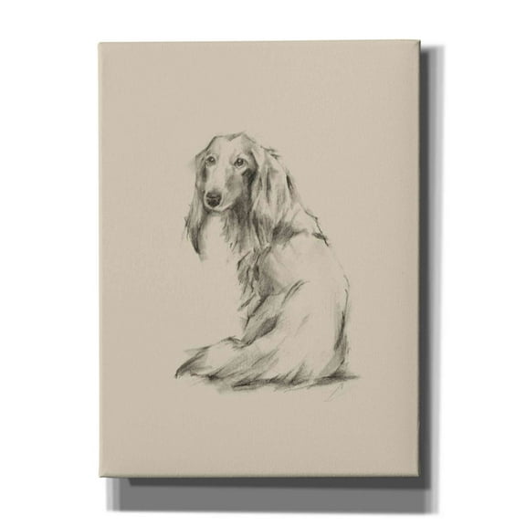 Epic Graffiti 'Puppy Dog Eyes II' by Ethan Harper Canvas Wall Art, 40"x54"