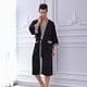 thumbnail image 2 of Camisón de hombre Hotel Albornoz de algodón Sudor Sauna Toalla de baño Hombres Ropa de dormir Batas masculinas Bata de baño (Tamaño S), 2 of 5