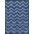 thumbnail image 2 of Addison Rugs Chantille Indoor/Outdoor Transitional Geometric Navy Machine Washable Rectangle Rug, 3' x 5', 2 of 8