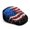 American Flag Pattern, variant on All-Season Flat Cap, Galaxy Horse Pattern Polyester Vintage Soft Newsboy Hat for Driving Hunting Travel