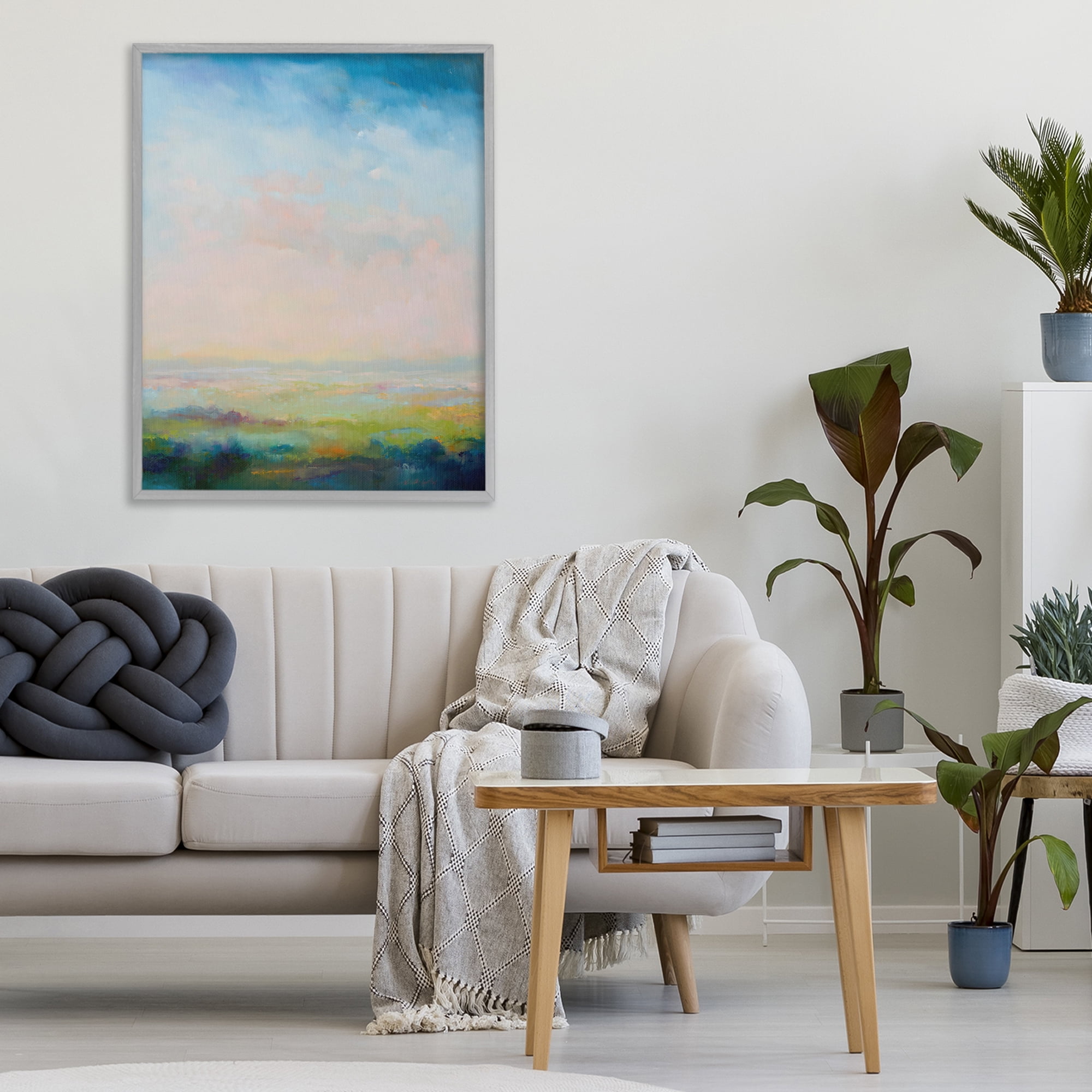 Stupell Industries Mystic Marsh Serenity Gray Framed Giclee Art, design by William McCarthy