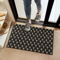 thumbnail image 2 of Black Bigfoot and Tree Pattern Door Rugs,Washable Non Slip Door Mats Indoor,Decorative Door Mats,Entry Mat Indoor for Entrance,Bedroom,Kitchen,Bathroom,16"x24", 2 of 6