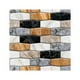 thumbnail image 2 of Etiqueta Engomada Paquete de 10 pegatinas autoadhesivas para azulejos de 30x30 cm,fáciles de pegar y despegar,ideales para la decoración de cocinas y baños. Rkxzt, 2 of 6
