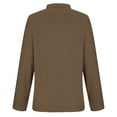 thumbnail image 4 of Chbgutlmr Workout Tops for Women Quarter Zip Lapel Neck Long Sleeve Breathable Athletic Tops for Golf Baseball, 4 of 5