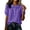 50#Purple, variant on Plus Size Shirts for Women V Neck Sleeveless Tank Top Gradient Color Print Casual Summer Loose Fit Fashion Blouse Everyday Wear
