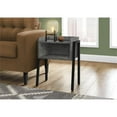 thumbnail image 3 of Home Square Faux Stone End Table in Gray and Black - Set of 2, 3 of 5
