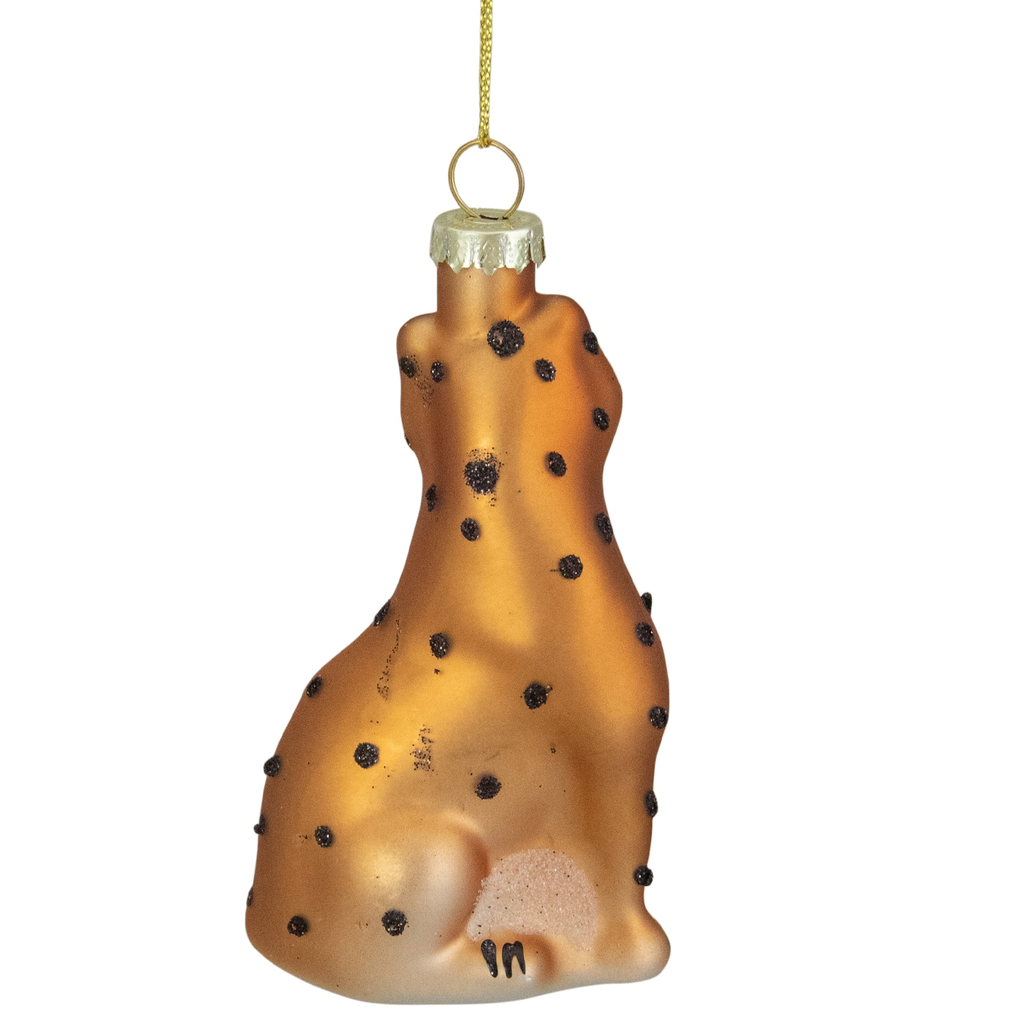 Northlight Assorted Colors Glass Christmas Decorative Accent Ornament, 4"