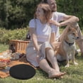 thumbnail image 1 of OULII Foldable Sitting Pad Beach Collapsible Stool Cushion Black 1Pack, 1 of 8