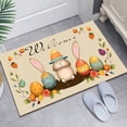 thumbnail image 6 of Qwtwty Shower Mat The Carpet Is Decorated with Easter Bunny Eggs, 6 of 6