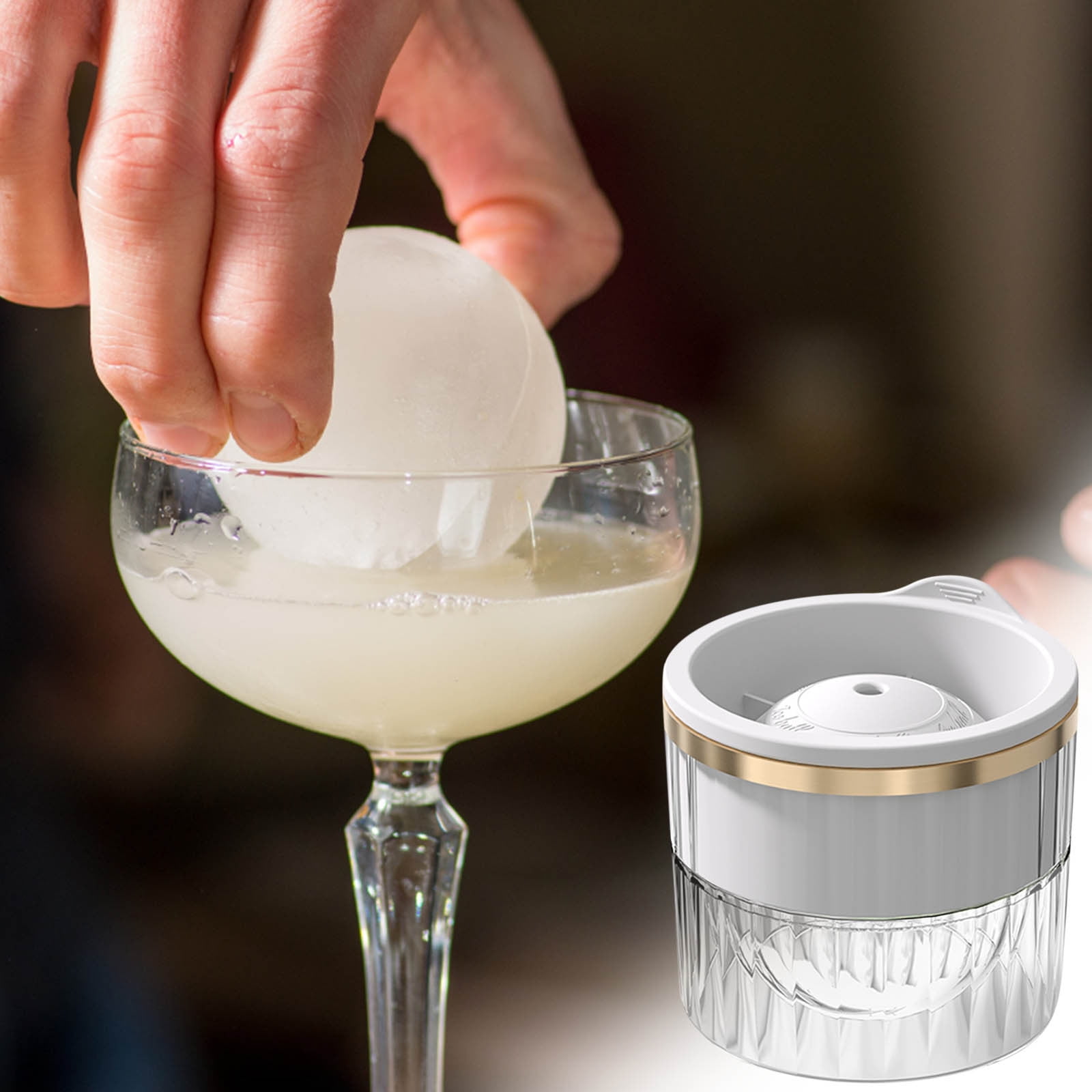 Round Ice Cubes Quick Freezing And Easy Demolding Household Food Grade