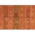 thumbnail image 1 of Ahgly Company Indoor Rectangle Oriental Orange Traditional Area Rugs, 6' x 9', 1 of 1