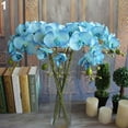 thumbnail image 1 of Ayyufe Artificial Butterfly Orchid Flower 1 Piece Wedding Home Decor Fake Cloth Flower, 1 of 7