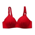 thumbnail image 4 of 2 Pack Womens Bras Thin No Steel Rings Push Up Underwear, 4 of 4