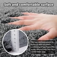 thumbnail image 3 of Rugs for Bathroom 16x24, Machine Washable Non-Slip Extra Soft Absorbent Microfiber Bath Mat, Plush Shaggy Bath Rugs , Dark Grey, 3 of 9