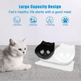 thumbnail image 5 of Bol Incliné pour Chat avec Protection de Cou, Support Surélevé pour Nourriture et Eau, 5 of 5