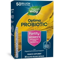 Fortify Optima Women's Probiotic, 50 Billion CFU Capsules, 30 Count