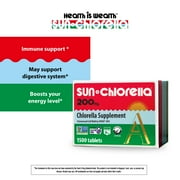 Sun Chlorella - Dietary Chlorella Supplement A 200 mg. - 1500 Tablets