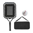 thumbnail image 2 of LOVIVER Baseball Racket for Fly Balls Coaches Helper Iron Men Women Baseball Racquet black handle, 2 of 8