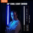 thumbnail image 2 of VEVOR Light Sword 12 RGB Colors 16 Sounds Rechargeable  40" Dueling Light Saber, 2 of 9