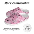 thumbnail image 6 of Disketp Cartoon Poodle Dog Women's Men's Slippers Plush Slip-On House Slipper for Winter Indoor Soft Cushion Non-slip Fluffy Slides Slippers-8, 6 of 7