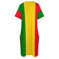 thumbnail image 4 of Reggae Vibes Loose Pocket Dress women evening dress summer dresses summer clothes for women womans clothing, 4 of 6