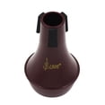 thumbnail image 2 of lionlar ABS Plastic Trumpet Sourdine Mute Musical Instrument Replacement Accessory Parts Burgundy, 2 of 9