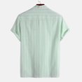 thumbnail image 6 of T Shirts for Men Black Tshirt for Men T Shirts for Man 2025 Trendy Stripes Mens Shirts Dress Vintage Shirts Short Sleeve Cotton Linen Comfy Loose Fit, 6 of 7