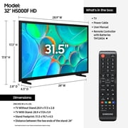 Samsung 32” Class HD H5000F Smart TV 2025 - UN32H5000FFXZA
