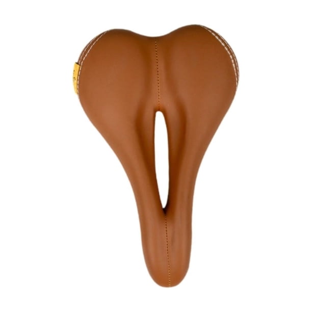Sillín de bicicleta, asiento de bicicleta de montaña, cojín suave para asiento de bicicleta, doble absorción de impactos para adultos, bicicleta de