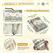 Book Cover Stretchable Book Protector Reusable Book Sleeve
