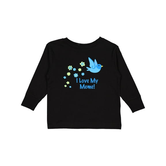 Inktastic I Love My Meme Boys Long Sleeve Toddler T-Shirt