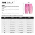 thumbnail image 6 of Easygdp Breast Cancer Pink Ribbons Awareness Men's Short Pajama Pants, Sleep Shorts, Household Pants, Casual Pants with Pockets - Small, 6 of 9
