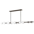 thumbnail image 6 of Fredrick Ramond Fr41909 Selene 14 Light 74" Wide Linear Chandelier - Brass, 6 of 7